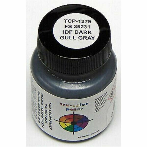 Tru-Color Paint Paint, FS IDF Dark Gull Grey TCP1279